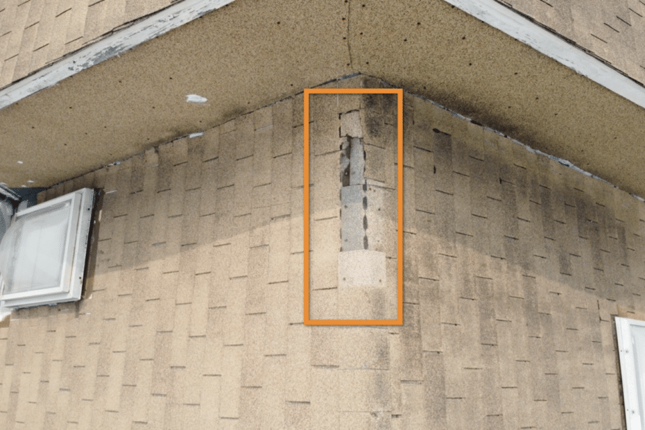 Missing Ridge Shingles 1 Missing Ridge Shingles
